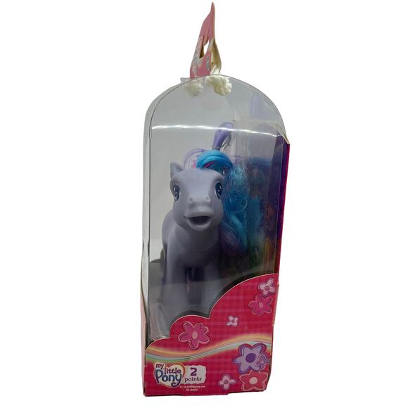 My Little Pony Tink A Tink A Too Purple Pony In Open Box New with Dusty Box 2003 - Picture 3 of 15